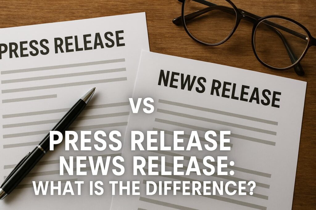 Press Release vs News Release